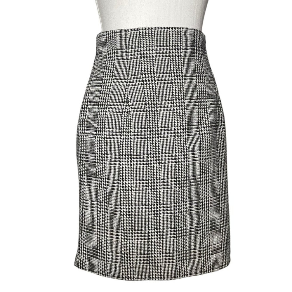 Star C.C.C VTG 90s Tweed Herringbone Mini Schoolgirl Academia Skirt Size 3